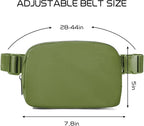 Belt Bag for Women Fanny Pack Crossbody Bags for Women Fashion Waist Packs with Adjustable Strap Gifts for Women Men (Olive)