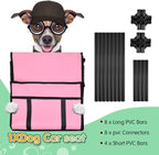 Dog Car Seat Puppy Portable Pet Booster Car Seat with Clip-On Safety Leash and Stable Fram, Anti-Collapse,Perfect for Small Pets