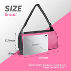C&F BOGMOST Small Travel Duffel Bag Foldable Waterproof Gym Bag for Gym Beach Swim Bag Men Women Duffle Bag Lightweight Oxford Cloth Sports Bag-Pink