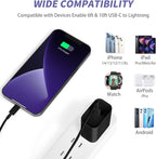iPhone Charger Fast Charging,[MFi Certified] 2Pack 20W Type C Fast Charger Block with [10FT&6FT] USB C to Lightning Cable Compatible for iPhone 14/13/12/11 Pro Max/Xs Max/XR/X,iPad