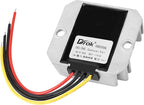 DROK Boost Buck Converter 9V-36V to 12V 5A 60W Aluminium Shell Waterproof Auto Step Up Down Voltage Regulator 12V Volt Transformer for Car Audio Solar Power System LCD Television LED Display Screen