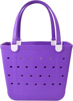 Lightweight Extra large Rubber Beach Bag Small mini Tote Bag for Gym Waterproof medium Open Handbag for Pool Sports