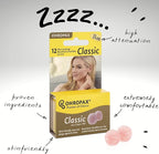 Ohropax Reusable Cotton/Wax Ear Plugs - Ear Plug for Noise Reduction, Studying, & Snoring, Hearing Protection, For Sensitive Ears, Personalized Fit w/ Convenient Yellow Pocket Sized Case, 36 Plugs