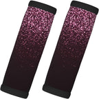 Glitter Sparkles A Pattern Luggage Handle Wraps 2 Pack for Suitcase, Handle Covers Suitcase Luggage Handle Wrap Luggage Tag Wraps Travel Accessories
