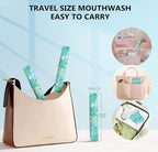 Travel Toiletry Kit with TSA Approved Essentials, 10-Piece Set & Reusable Bag