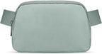 JSJ Mini Fanny Pack for Women & Men,Valentines Day Gifts for Girls Teens Kids Daughter Sister Her,Trendy Stuff Crossbody Bags Cute Everywhere Belt Bags. (Sage Gray)