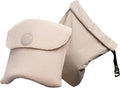 trtl Travel Pillow Original 2.0 – Scientifically Proven Super Soft Travel Pillow with Premium Head & Neck Support – for Airplane Travel – Machine Washable – Lightweight & Compact – Sand Beige