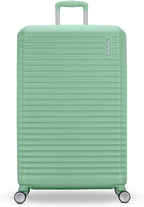 American Tourister Stratum 3.0 Large 28-Inch Spinner, Airline Approved, Durable Hardside Luggage, Expands 1.5", RightHeight™ Adjustable Handle, Surrel Green