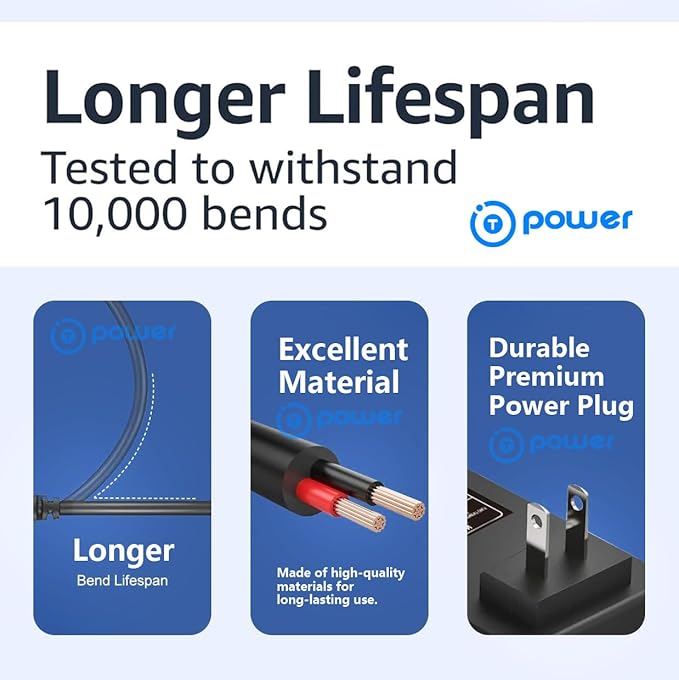 T POWER Charger for Krisdonia Power Bank NJF-5X, NJF-2, NJF-6X, NJF-3X R 820 50000mah, 25000mah, 60000mah Portable Power Bank Power Supply Ac Dc Adapter