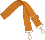 S&loyoe Thickened Solid Color Purse Straps Replacement Crossbody Bag Strap Adjustable Wide Guitar Straps for Handbags 1.5inch