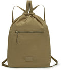 Lee Drawstring Backpack Bag Lightweight Small Gym Swim Beach Bag Water Resistant Sports Sackpack for Men Women, -LEE48-002DKH