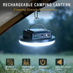 Camping Lights Tent Light 4500 Lumens 45W Rechargeable LED Lantern Magnetic Hanging, Portable USB Outdoor Canopy, Emergency Lights for Home, Lanterns for Power Outages, Ice Shanty Lights-10000mAh