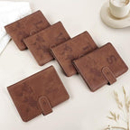 Passport Holder Wallet Cover Personalized Letter A-Z Travel Wallet RFID Blocking Passport Cover Wallet Case for Travel Passport Book Holders for Women and Men, Brown-W