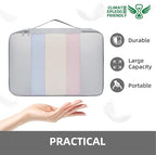 BAGAIL 6 Set/8 Set/10 Set Packing Cubes Various Sizes Packing Organizer for Travel Accessories Luggage Carry On Suitcase