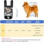 Dog Backpack Carrier, Front Pocket for Essentials, Legs Out Carrying Sling Travel Bag for Small Medium Dogs 4-7 Lbs, Soft Wearable Puppy Chest Carry Backpacks for Walking/Hiking/Camping/Traveling
