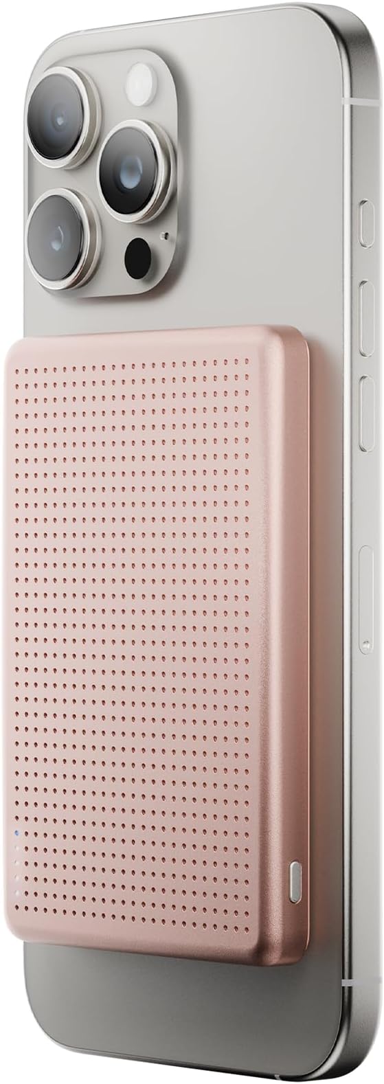Native Union Active Power Bank | Magnetic - MagSafe Compatible 5000mAh 15W Portable Charger - USB-C Cable Included - Compatible with iPhone Air, 17, 17 Pro Max, 17e, AirPods Pro 3 & More (Apricot)