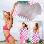 Redbaker 16 Packs 72 x 36 Inches Oversized Mixed Style Beach Towel Bulk Extra Large Pool Towels Set Microfiber Quick Dry Swim Towel Blanket for Women Men Adult Bath Travel(Fresh Colors)