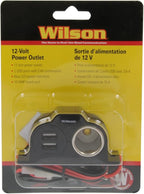 Wilson 30512V2USB 12-Volt Power Outlet with 2 USB Ports