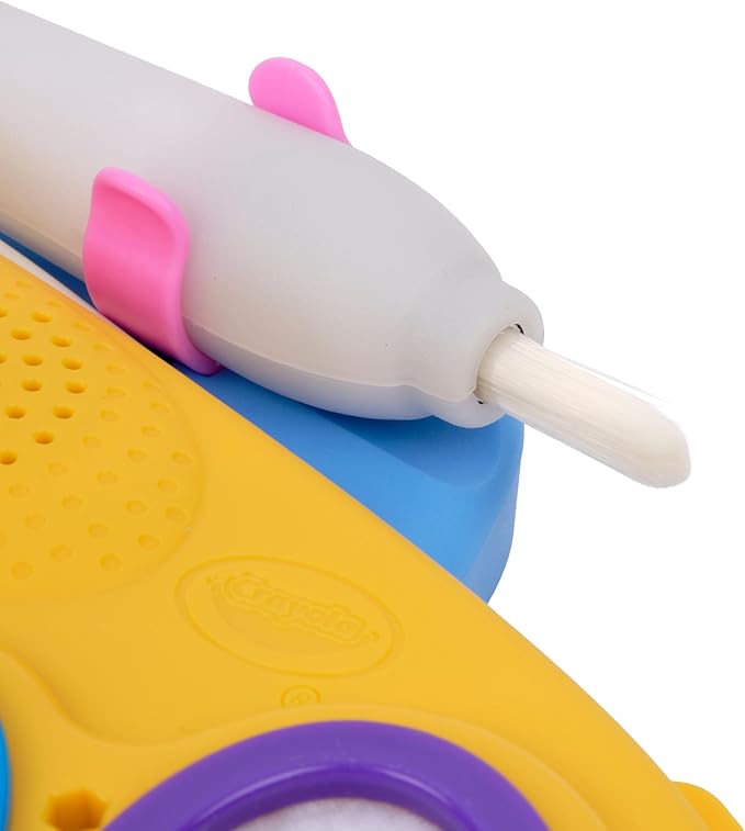 Crayola Color Wonder Magic Light Brush Featuring Ms. Rachel, MessFree Coloring Set with Songs, Paint Set for Toddlers, Art Gift for Kids, Ages 3 & Up