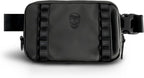 Gymreapers Travel Small Crossbody Bags for Men & Women with Hidden Pocket - Waterproof Crosssbody Fanny Pack for Men with Adjustable Shoulder Sling Belt for Traveling, Running & Hiking (Gunmetal)