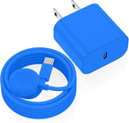 USB C Apple Watch Charger,[MFi Certified] iPhone Fast Magnetic iWatch Charger 6ft USB C Charging Cable Cord Long and Type C Wall Charger Block for Apple Watch Series 11/10/9/Ultra/8/7/SE/SE2/6/5/4/3/2