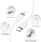 iPhone Charger Fast Charging USB C Charger Block Type C Charging iPad Chargers with 6FT C Chargers Cord Compatible with iPhone14/14 Pro Max/13/13Pro/12/12 Pro/11,iPad