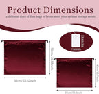 P Pothuiny 2 Pcs Satin Dust Bags for Handbags