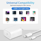 AISNI Fast iPhone Charger Block Compatible with iPhone 13 14 Fast Charger Cord 6 FT, MFI Certified for 2 Pack 20W PD iPhone Charger Fast Charging iPhone 14 13 12 11 Pro Max,14 Plus,XR,XSMAX-White