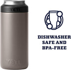 YETI Rambler 12 oz. Colster Slim Can Insulator for the Slim Hard Seltzer Cans, Sharptail Taupe