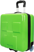 Bioworld Minecraft Creeper 15" Molded Hardside Adult Carry-On Luggage