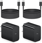 iPhone 17 16 15 Charger Fast Charging 6FT - 20W USB C Charger Block with 6FT Type C to C Cable Compatible with iPhone 17/17 Pro/17 Pro Max/Air/16/16e/15, iPad Pro, iPad Air (Black)
