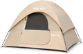 Golabs CT1 2 Person Camping Tent, Easy Set Up in 3 Mins, PU800mm Waterproof w/Mesh Top & Door with Ventilation, Lightweight 4.4lbs Portable Family Tent with Carry Bag &Interior Storage Pockets &Hook