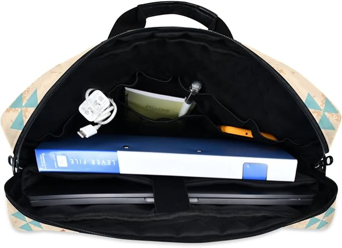 Laptop Bag 15.6 inch, Waterproof Laptop Case with Strap, Protective Laptop Carrying Case for Women&Men, Western Cow Skull