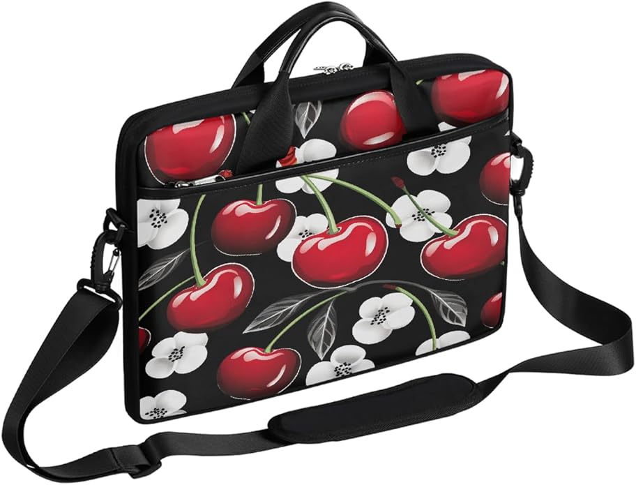Laptop Shoulder Bag for Women Men, Waterproof Computer Case Messenger Bag Briefcase for Business Office Travel