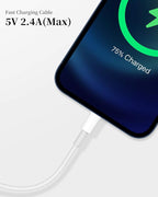 Uzento for iPhone Charger Cord,2 Pack Original USB to Lightning Cable Apple MFI Certified 6 Ft, Fast iPhone Charging Cord for iPhone 11/11Pro/11Max/ X/XS/XR/XS Max/8/7/6/5S/SE-Black