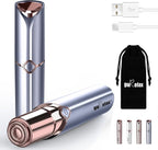 Facial Hair Removal for Women, Electric Painless Facial Hair Remover for Face, Chin, Lip with a Velvet Bag
