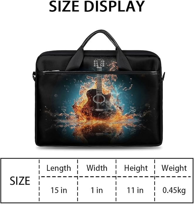 Laptop Shoulder Bag for Women Men, Waterproof Computer Case Messenger Bag Briefcase for Business Office Travel