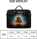 Laptop Shoulder Bag for Women Men, Waterproof Computer Case Messenger Bag Briefcase for Business Office Travel