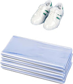 200-Pack Shoe Shrink Wrap Bags - 11x18 Inches Sneaker Heat Shrink Wrap for Men & Women - Shoe Organizer Bags to Prevent Sole Yellowing & Keep Dust Away (shoe bag-200PCS)