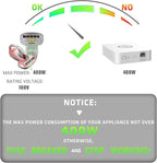 120V to 100V Voltage Converter 500watts Step Down toroidal Voltage Converter for Japan appliances Used in US［CE, CQC Certified］