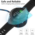2Pack Charger for Garmin Venu 4/Venu 3/Venu 3S/Venu 2/Venu 2 Plus/Venu 2S/Venu/Venu Sq 2/Venu Sq/Venu X1 Replacement USB Charging Cable Date Sync Cord Adapter for Garmin Venu Series Smartwatch