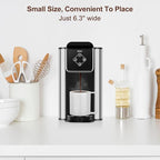 3-in-1 Single Serve Coffee Maker, Pod, Ground Coffee & Tea Brewer, Fast Brew Compact Coffee Machine with Touch Screen and 50 oz Water Reservoir