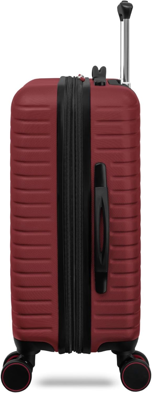 Everest Expandable Hardsided Spinner (Wine, 20-Inch Carry-On)