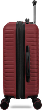 Everest Expandable Hardsided Spinner (Wine, 20-Inch Carry-On)