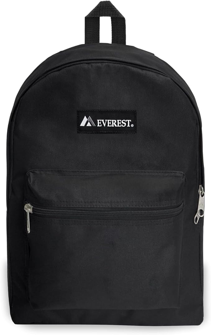 Everest 1045K Basic Backpack, 15", Black