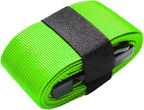 Luggage Straps for Suitcases TSA Approved-2 Pack Bright Personalized Luggage Belt Strap for Suitcase/Carry On Bag Luggage Accessories for Travel (Limegreen)