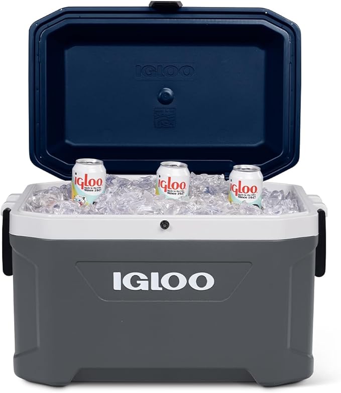 Igloo Maxcold Latitude Cooler | Insulated Hard Shell Ice Chest