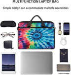 Laptop Shoulder Bag for Women Men, Waterproof Computer Case Messenger Bag Briefcase for Business Office Travel