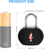 TSA Keyed Luggage Locks (6-Pack) - TSA Approved Lock for Suitcases, Backpacks, Gym Lockers & School Bags | Compact & Durable ABS w/Electroplated Rings
