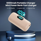 Mini Portable Charger Power Bank for iPhone 17/16/15 Series, 5000mAh PD USB C Cell Phone Portable Power,Travel Essentials Battery Pack for iPhone 17/17 Air/16/16 pro/15 Series/Android/Samsung Galaxy